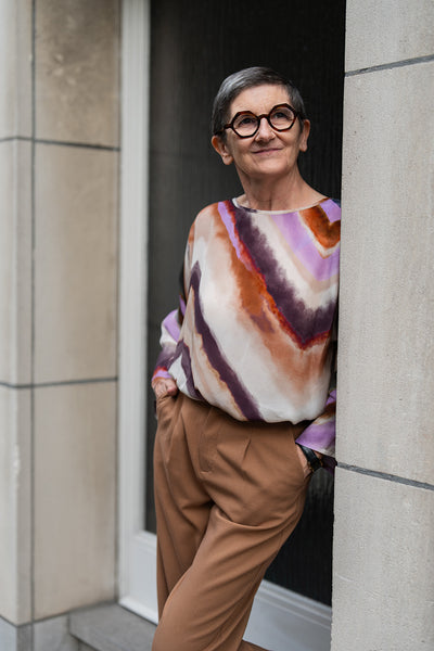 Zigzag blouse