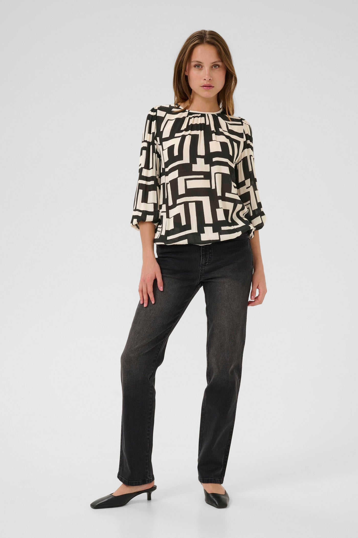 Lorina Amber blouse