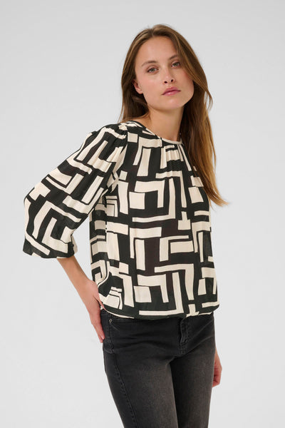 Lorina Amber blouse