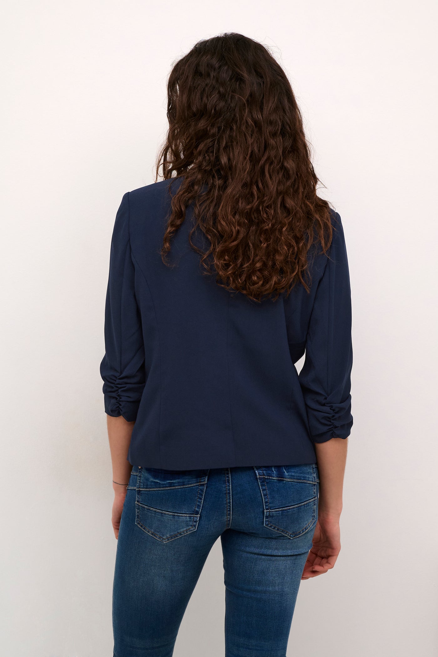 Cocamia blazer donkerblauw