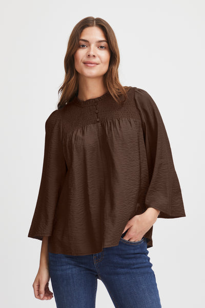 Misa blouse bruin