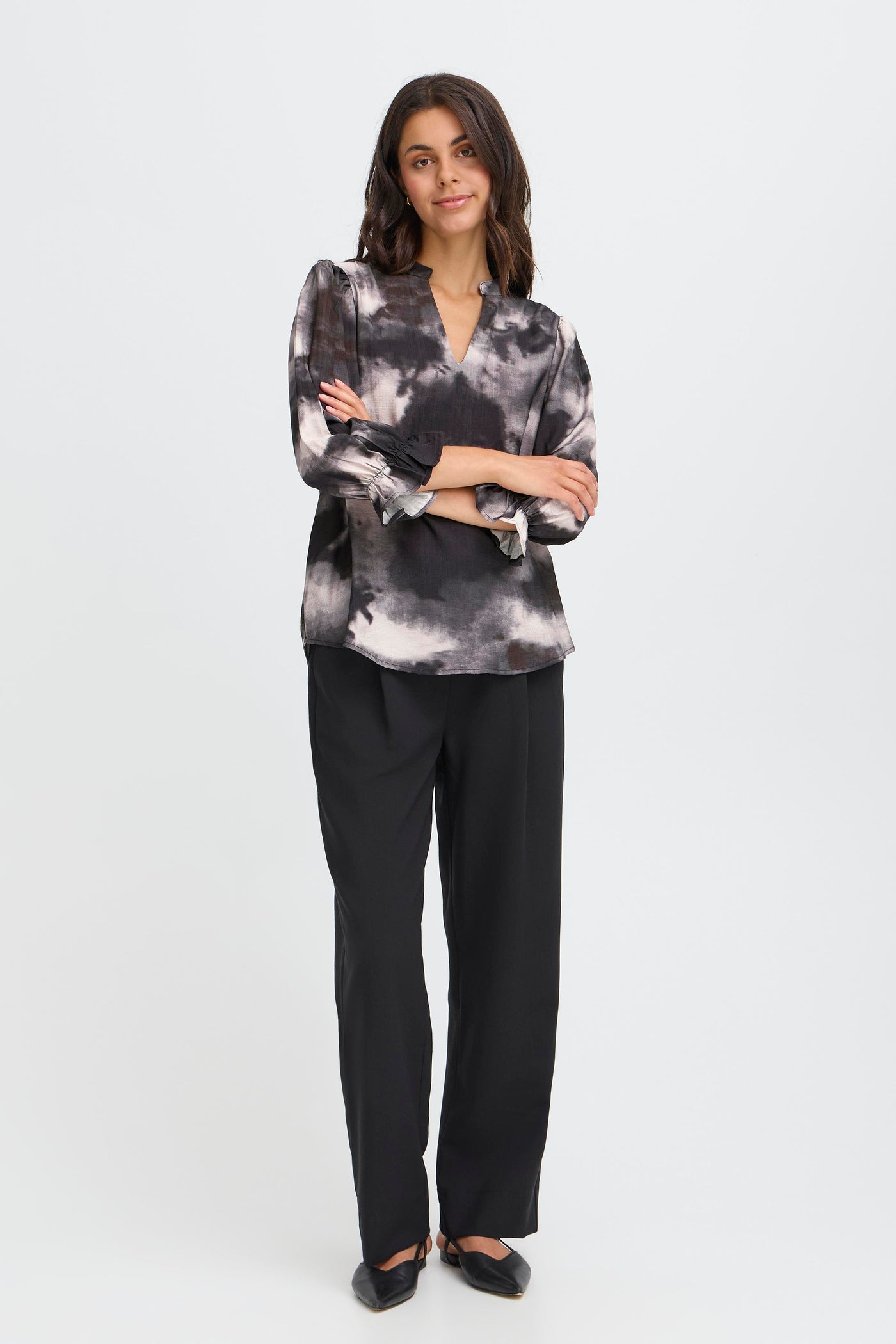 Lainey blouse zwart