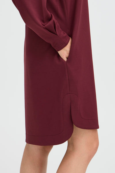 Pusti jurk bordeaux