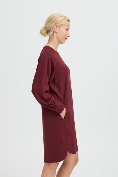 Pusti jurk bordeaux