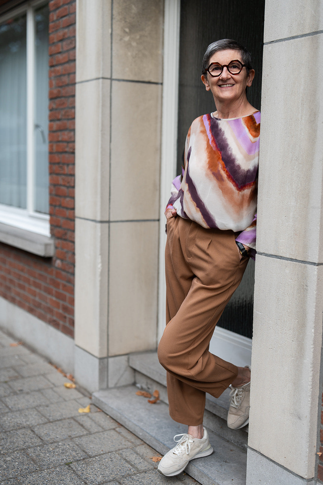 Zigzag blouse
