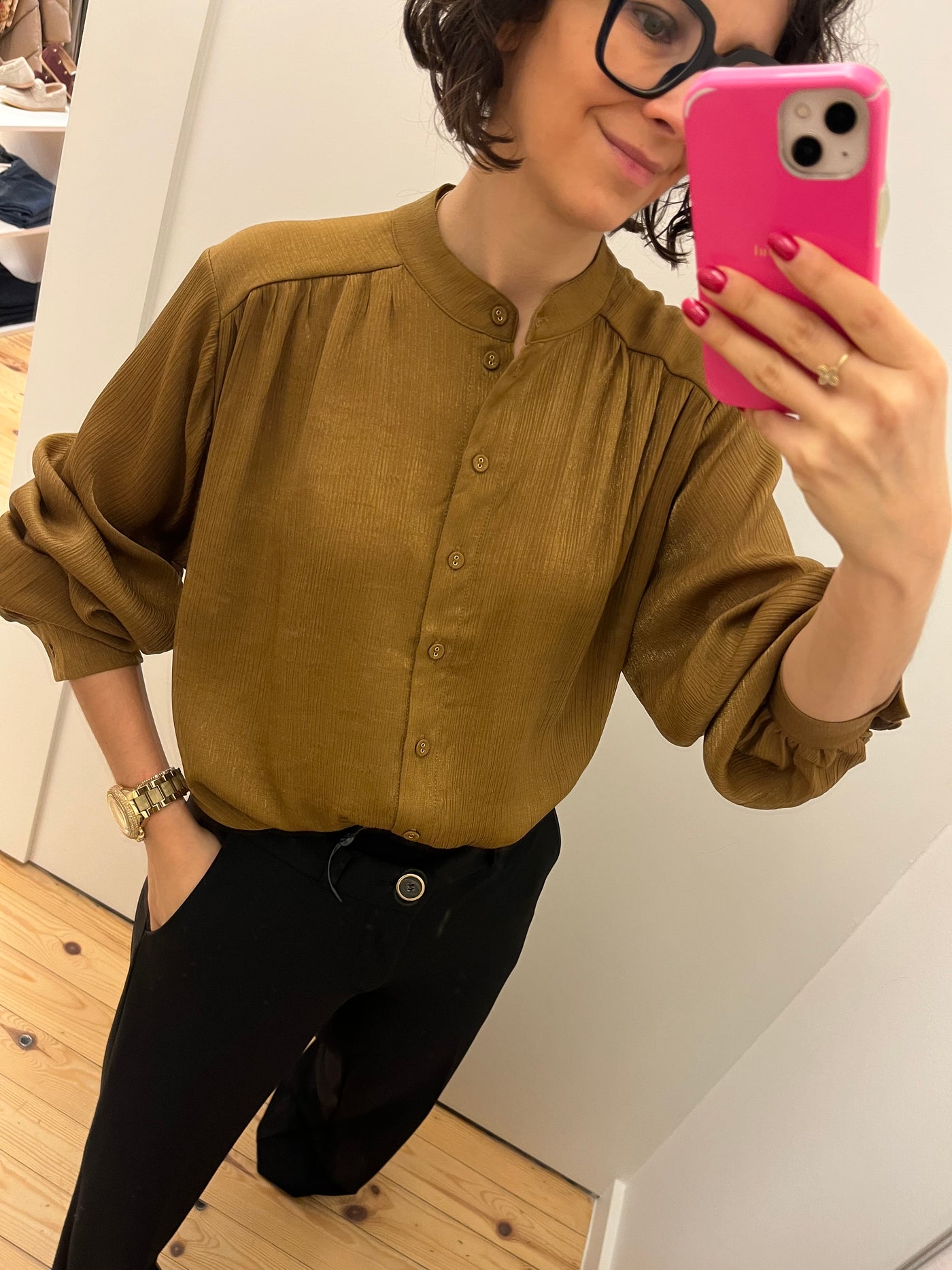 Liv blouse olive