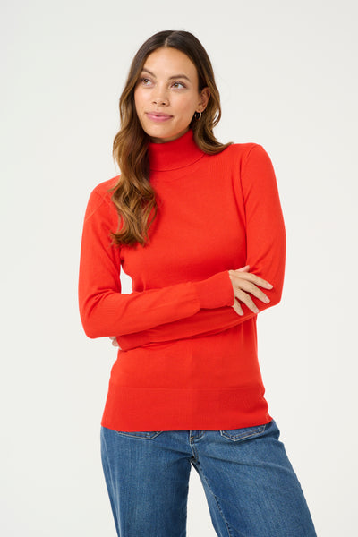 Astrid sous-pull rood