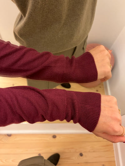 Astrid sous-pull bordeaux