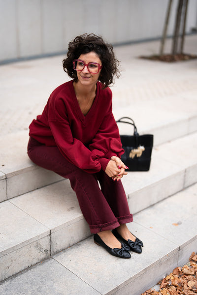 The louis jeans bordeaux