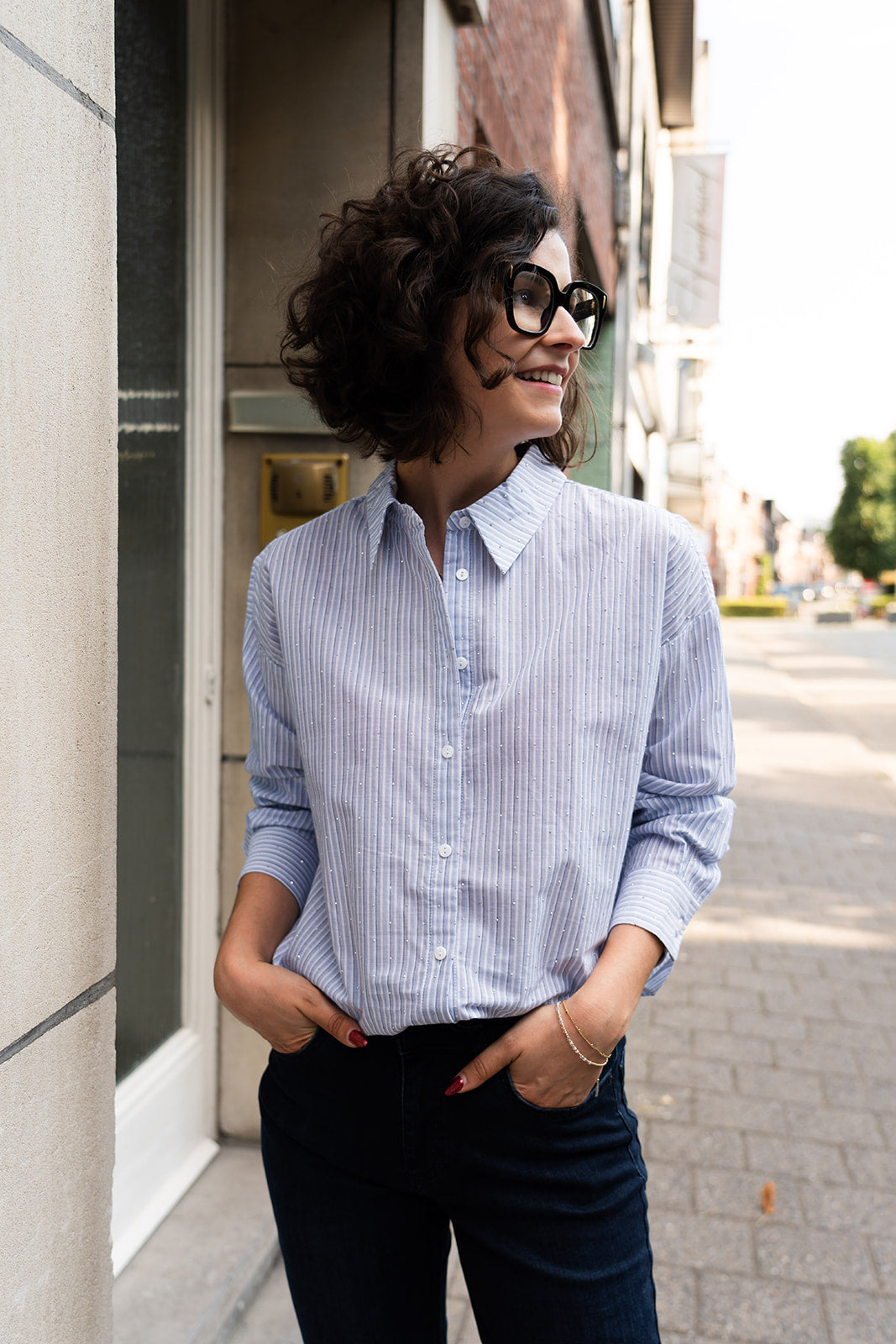 Feline blouse