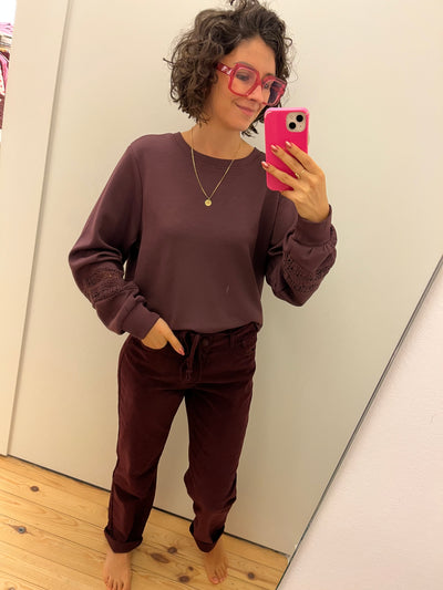 Bobby corduroy burgundy