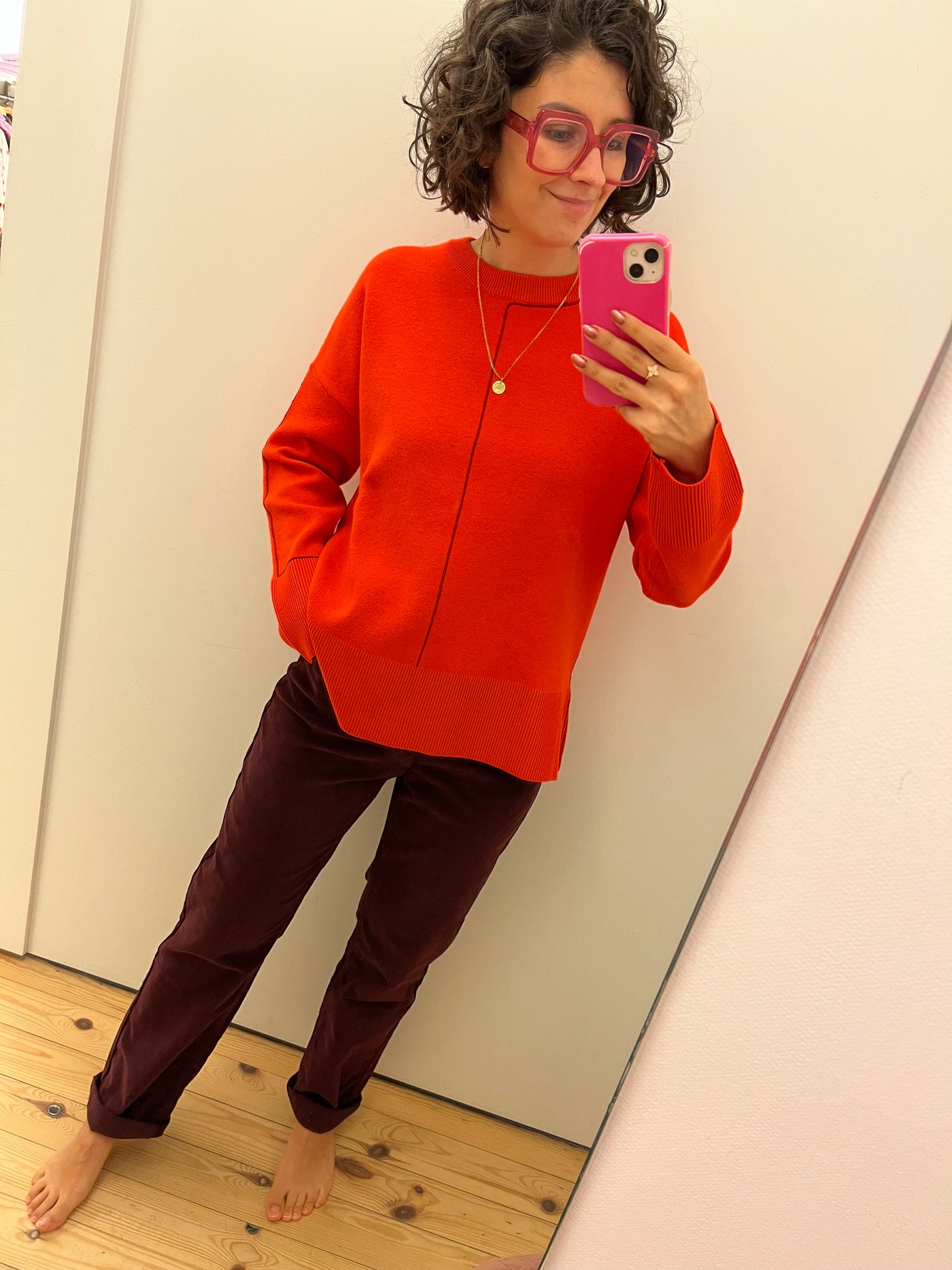 Bobby corduroy burgundy