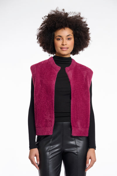 Elona waistcoat bordeaux