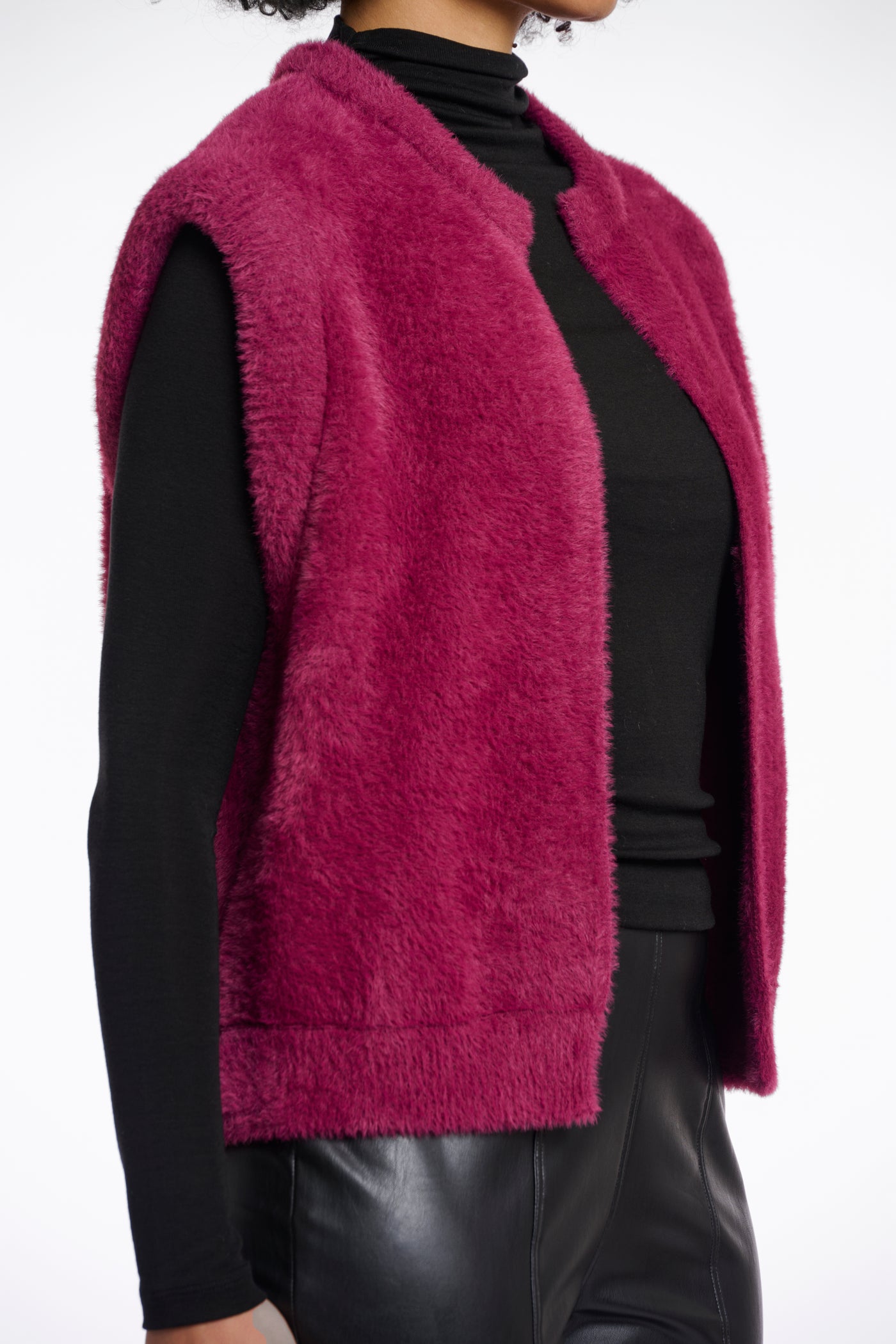 Elona waistcoat bordeaux