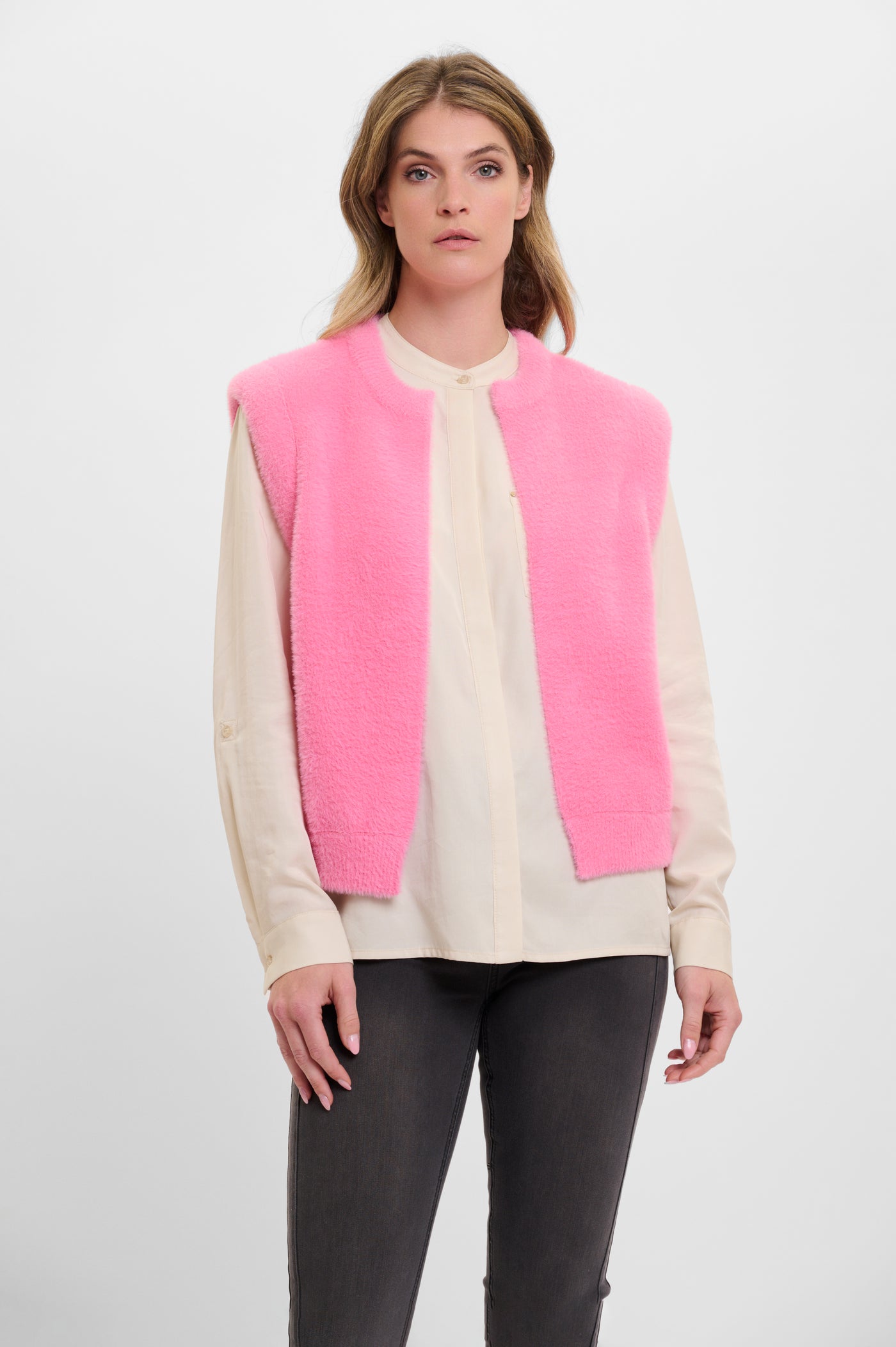 Elona waiscoat roze