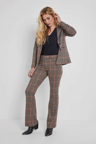 Jade broek geruit