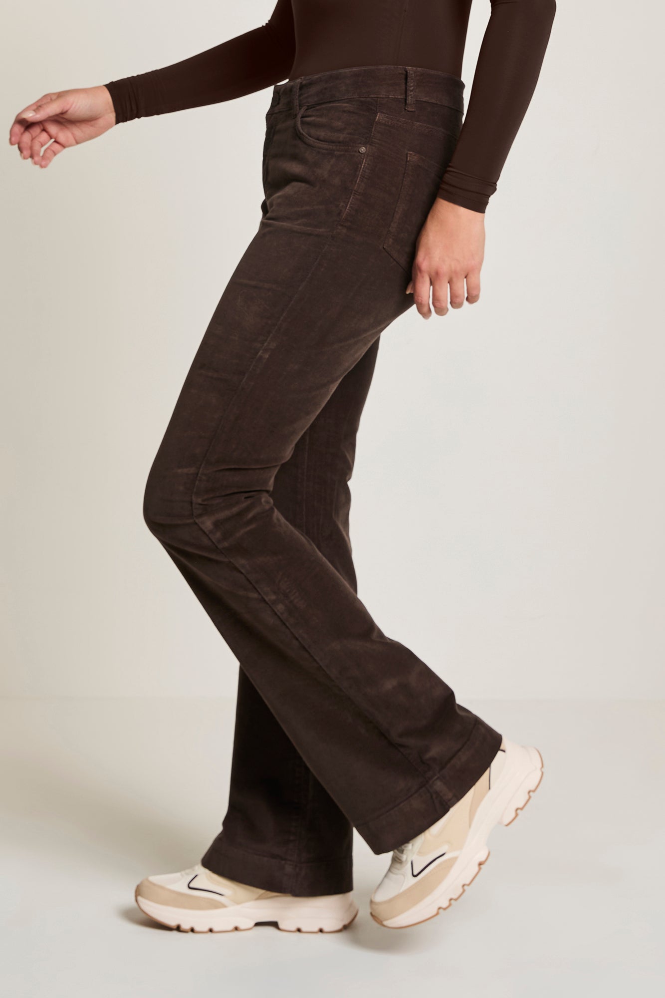 Jade corduroy bruin