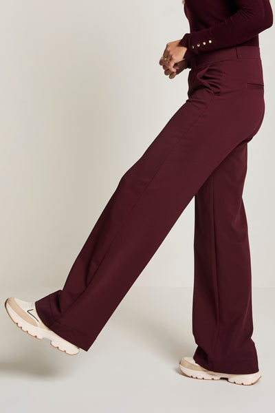 Mira broek burgundy