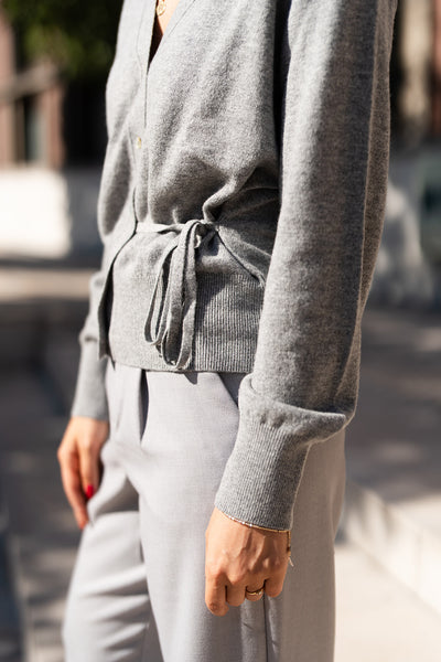 Strappy cardigan