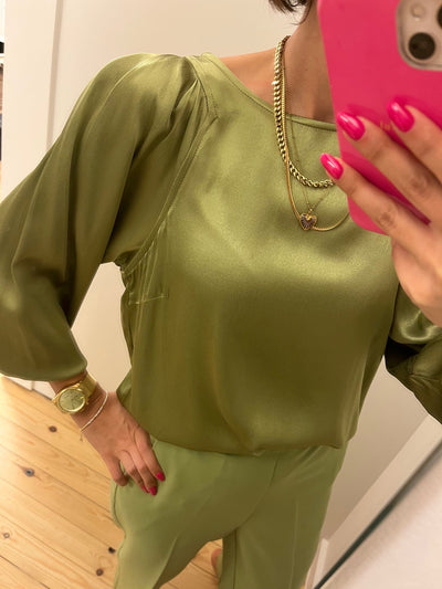 Olanna blouse olijf