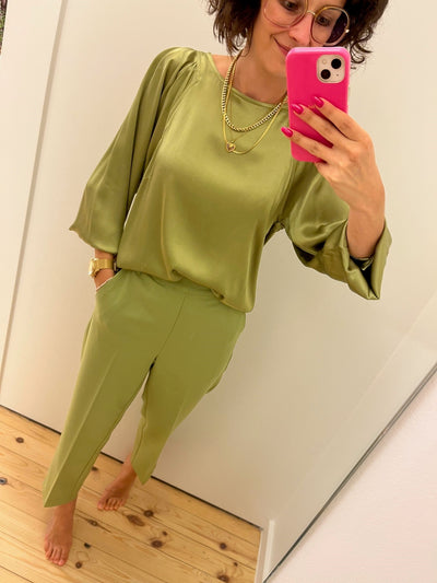 Olanna blouse olijf