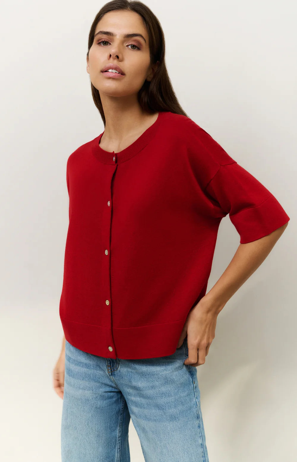 Scarlet cardigan